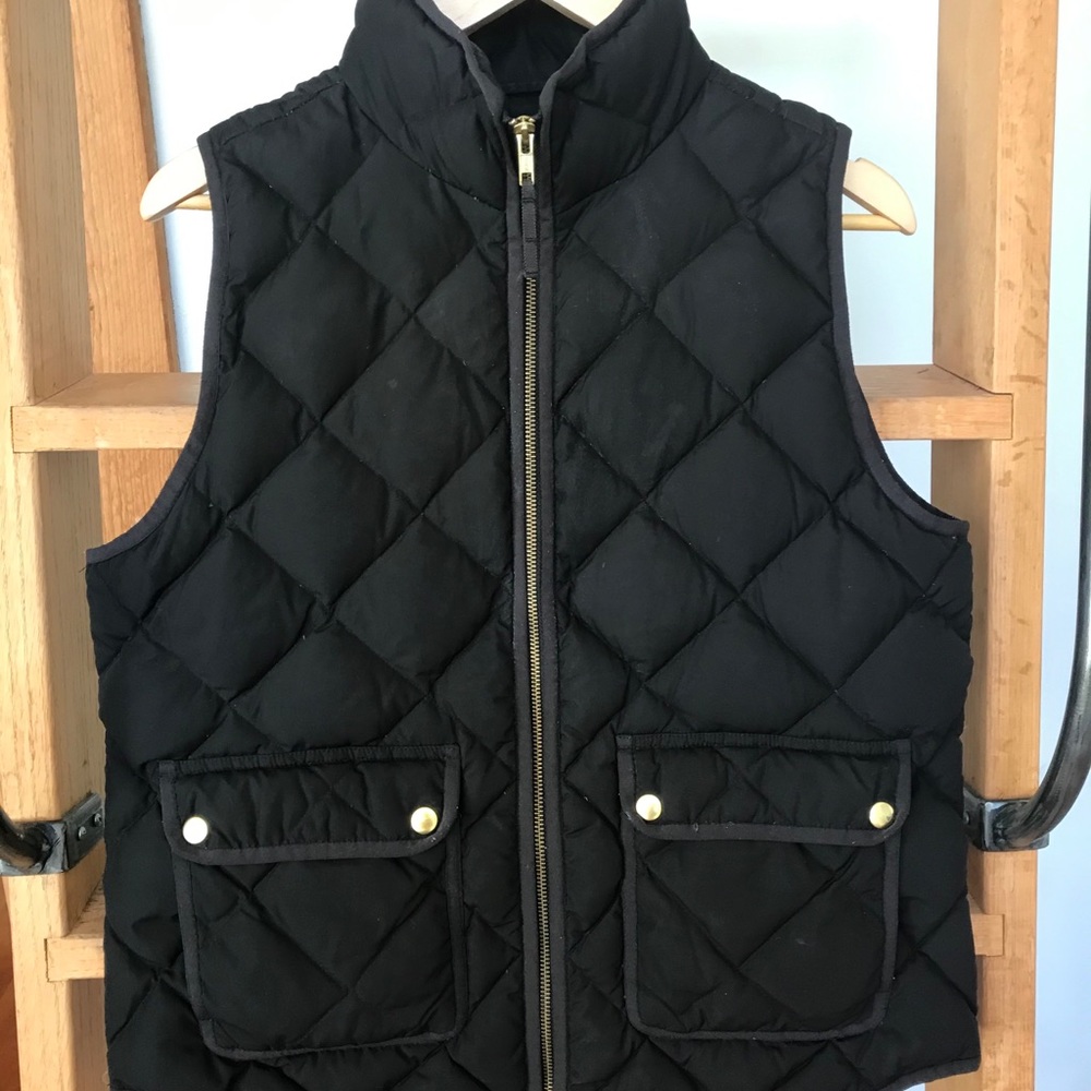 J.Crew women’s quilted puffer vest